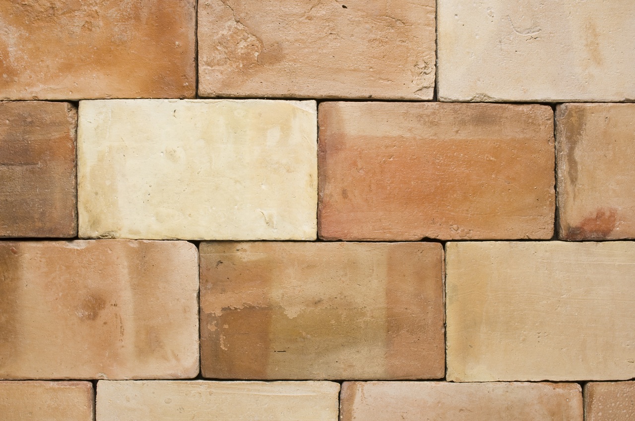Reclaimed Terracotta Parfeuille - Pale and Red Mixed Tones - image 2